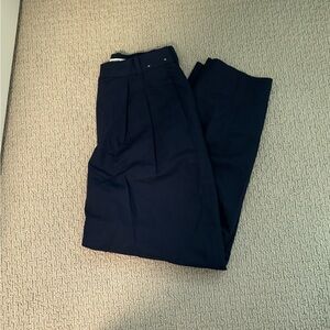 Uniqlo Barrel Navy Pants